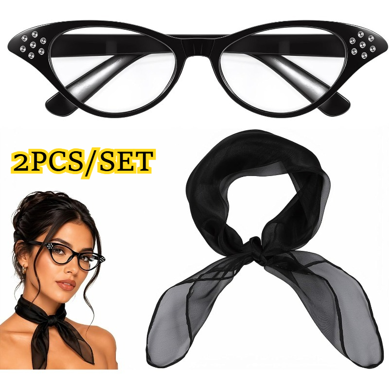 Women'S Accessories In The 1950S - 2 Stück 50er-Jahre-Accessoires für Frauen, 1950er