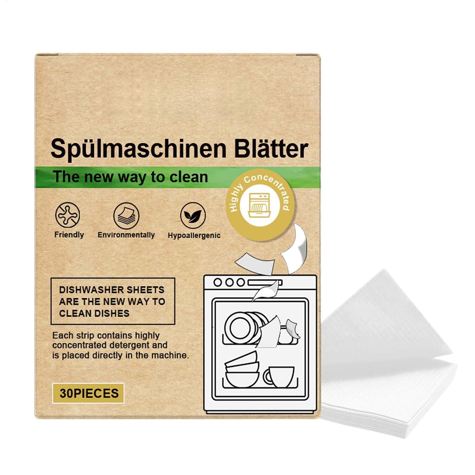 Women Kitchen Accessories - Spülmaschinen-Reinigungstücher, effizientes Desinfektionspapier, zum Entfernen von