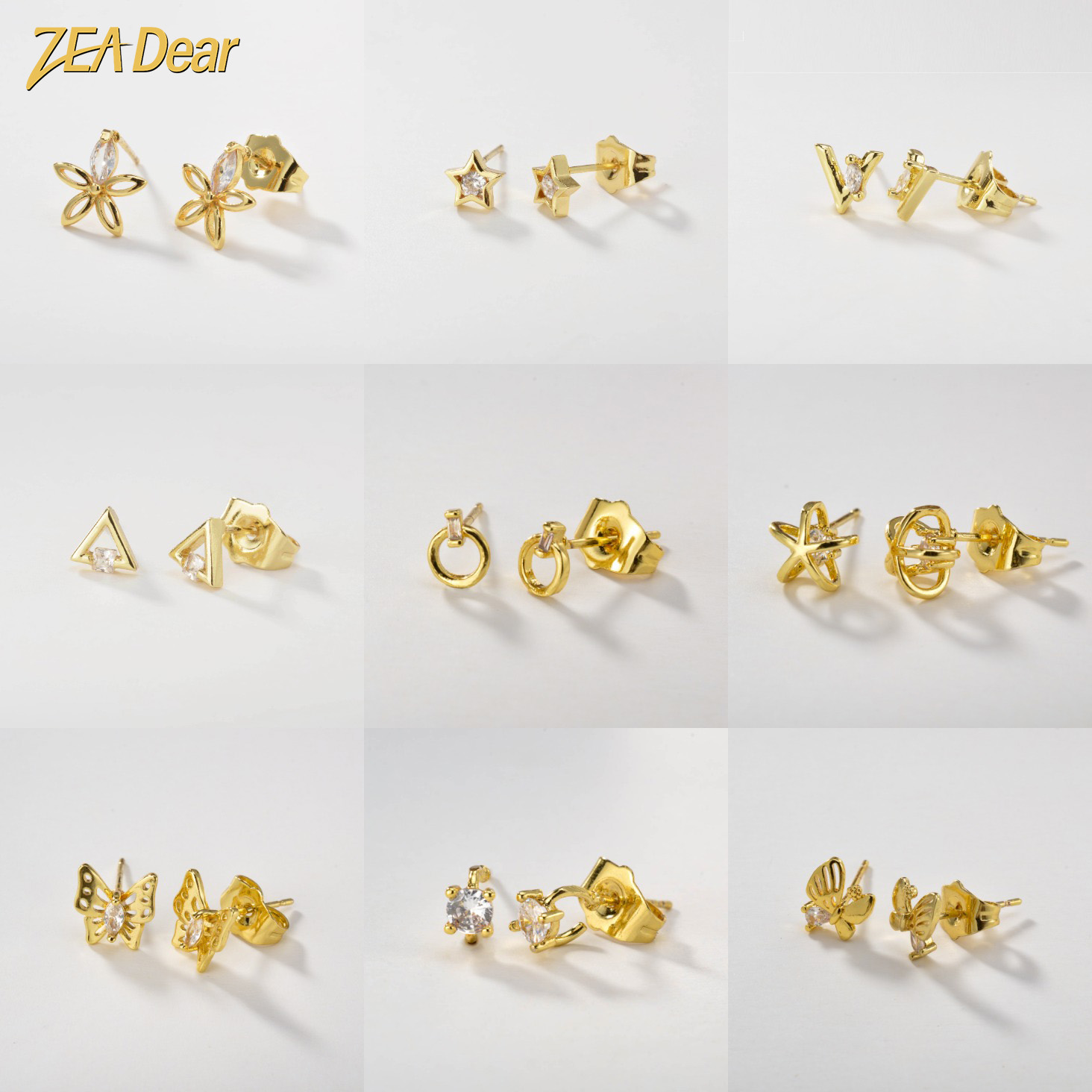 Women Accessories Dubai - Zeadear Modeschmuck Dubai Zirkon hochwertige 18