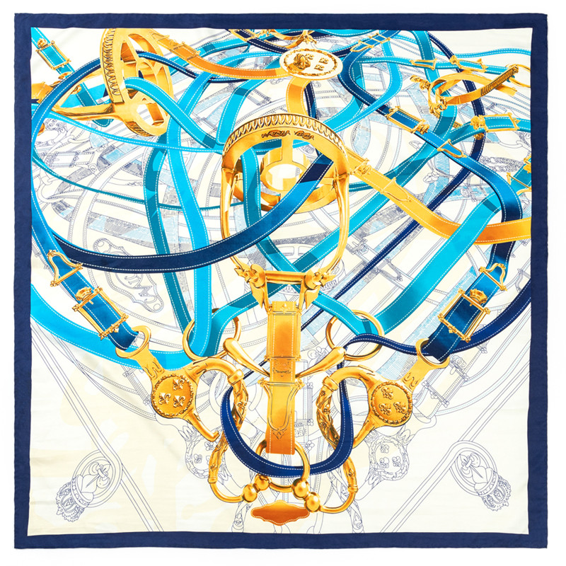 Manueller handgerollter Twill- – Silk Scarf Square Bewertung und Preis