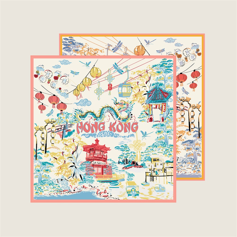 90CM Seidenschal für Damen, Do – Silk Scarf Square Bewertung und Preis
