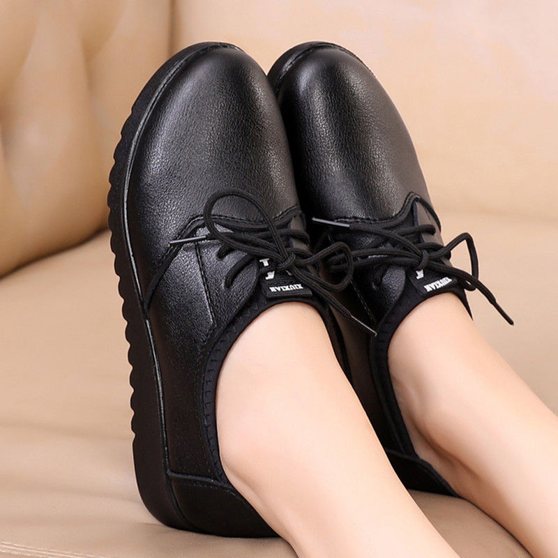 Solide schwarze Oxford-Schuhe  – Women Kitchen Accessories Bewertung und Preis