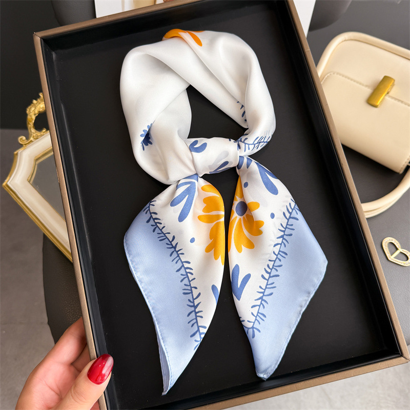 1 Stück neuer bedruckter modis – Silk Scarf Square Bewertung und Preis