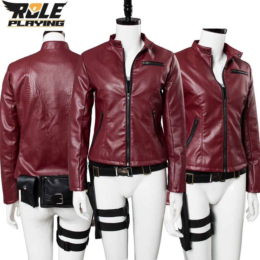 Claire Redfield Cosplay, rote  – Women'S Accessories Clothing Bewertung und Preis