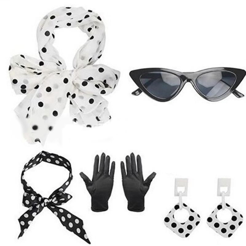 5-teiliges Kostümset für Damen – Women'S Accessories In The 1950S Bewertung und Preis