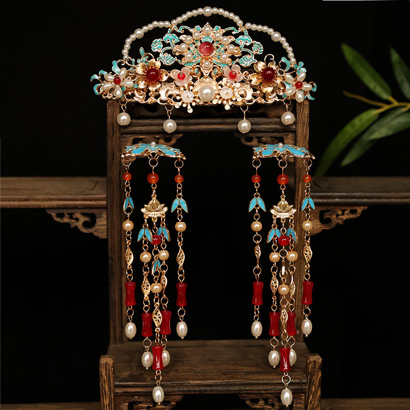 Chinesisches traditionelles Ha – Women'S Red Accessories Bewertung und Preis