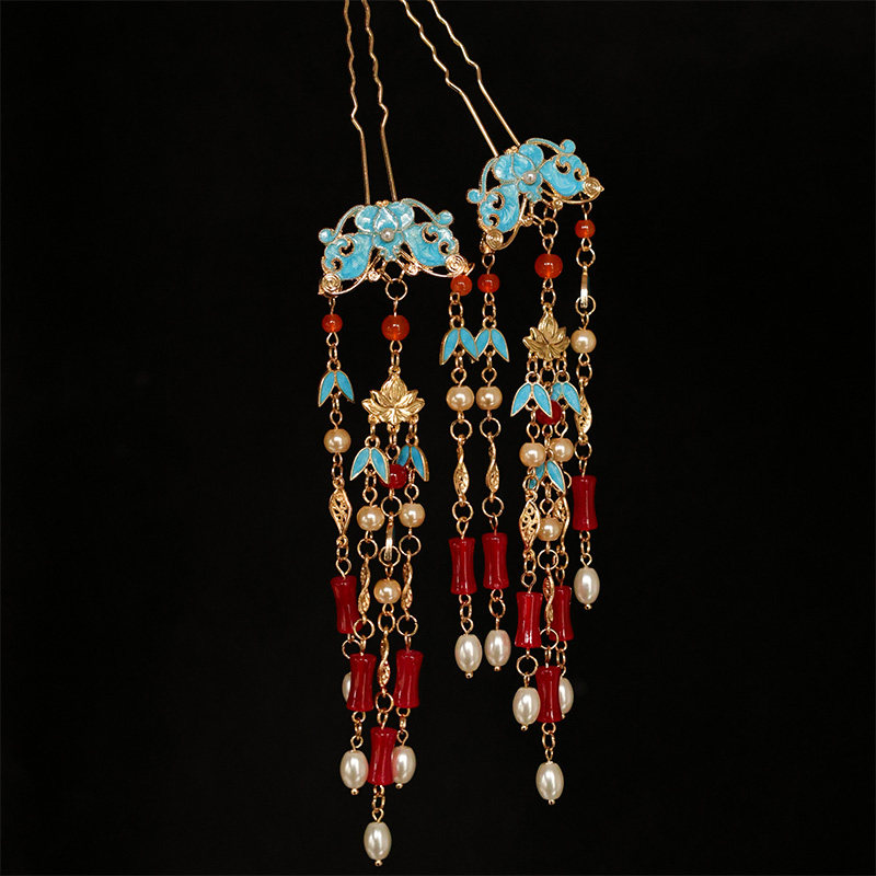 Chinesisches traditionelles Ha – Women'S Red Accessories Bewertung und Preis