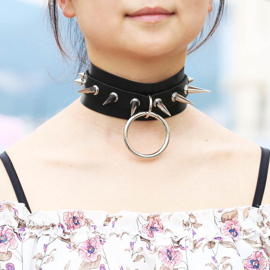 Lange Spike Choker Punk Kragen – Women'S Emo Accessories Bewertung und Preis