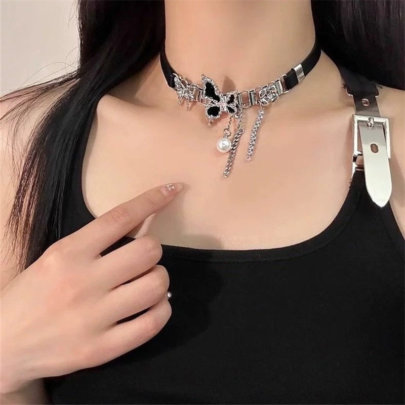 Y2k Vintage Schmetterling Kreu – Women'S Emo Accessories Bewertung und Preis