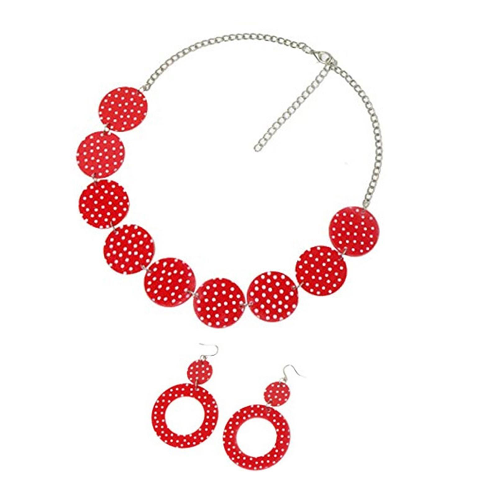 Ohrringe und Halsketten-Set im – Women'S Accessories In The 1950S Bewertung und Preis