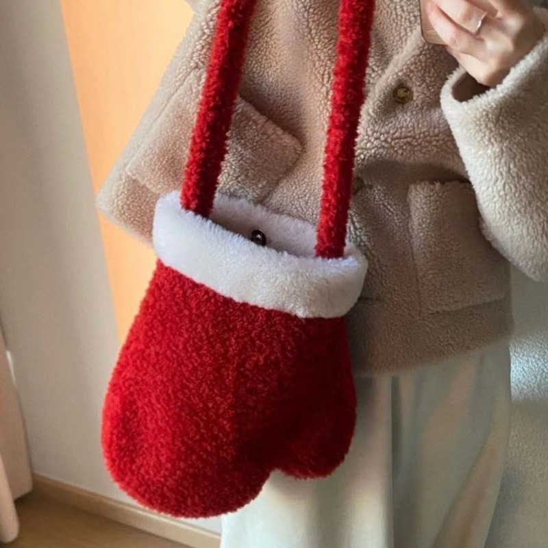 Weihnachten Rote Tasche Cospla – Women'S Red Accessories Bewertung und Preis